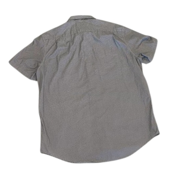 Michael Kors Classic Fit Men’s Short Sleeve Large Button Down Shirt - Picture 2 of 5